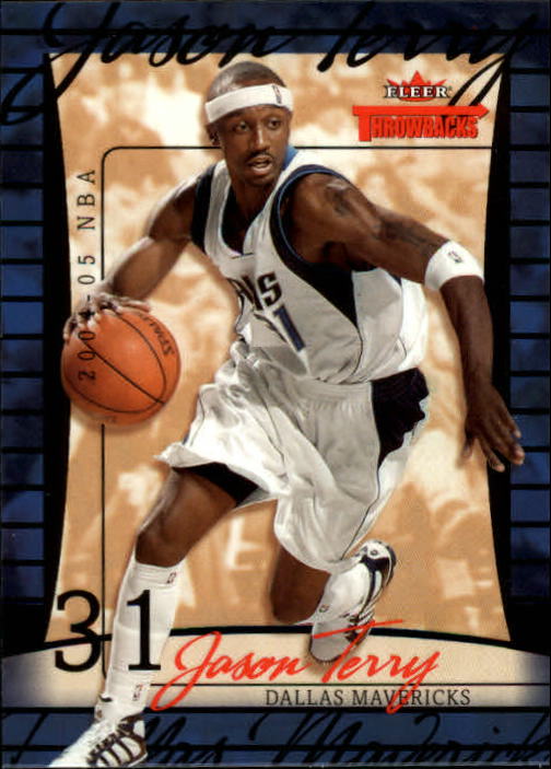 2004/2005 Throwbacks (Fleer) Basketball Part 1 Main Set Cards #1 to #65 - Picture 86 of 129
