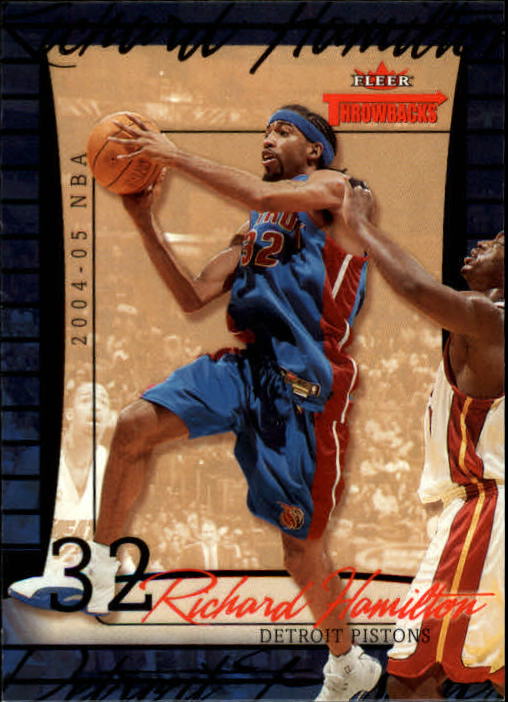 2004/2005 Throwbacks (Fleer) Basketball Part 1 Main Set Cards #1 to #65 - Picture 88 of 129