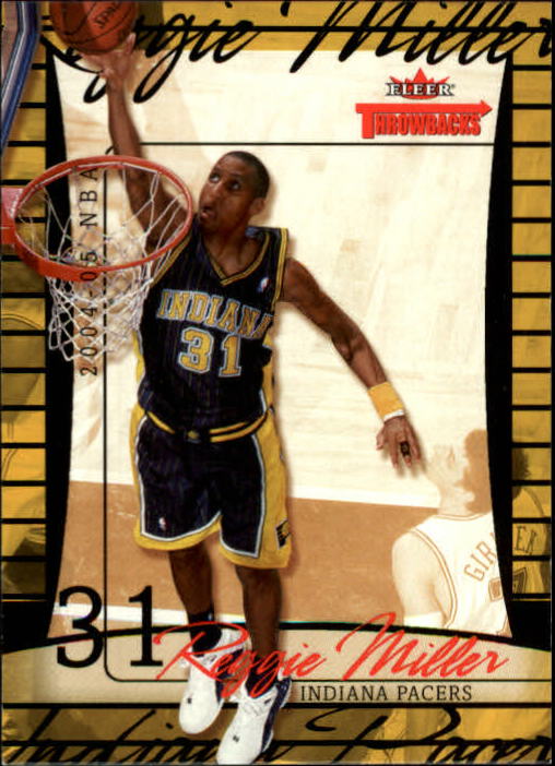 2004/2005 Throwbacks (Fleer) Basketball Part 1 Main Set Cards #1 to #65 - Picture 98 of 129