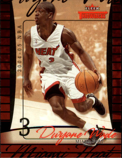 2004/2005 Throwbacks (Fleer) Basketball Part 1 Main Set Cards #1 to #65 - Picture 106 of 129