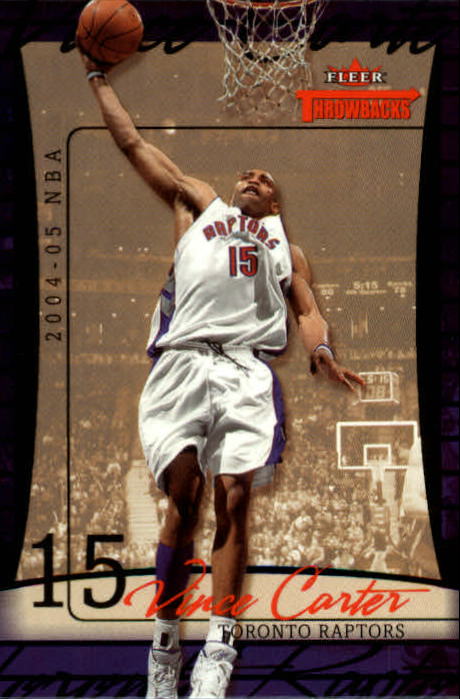 2004/2005 Throwbacks (Fleer) Basketball Part 1 Main Set Cards #1 to #65 - Picture 114 of 129