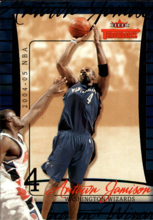 2004/2005 Throwbacks (Fleer) Basketball Part 1 Main Set Cards #1 to #65 - Picture 120 of 129