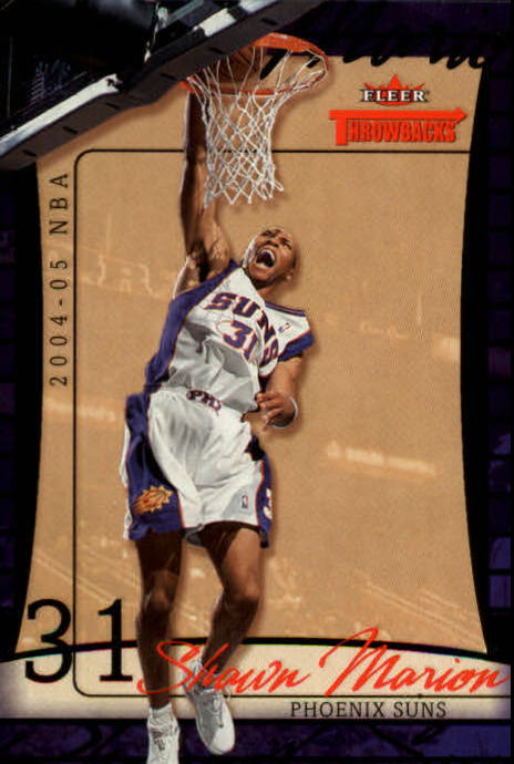 2004/2005 Throwbacks (Fleer) Basketball Part 1 Main Set Cards #1 to #65 - Picture 126 of 129