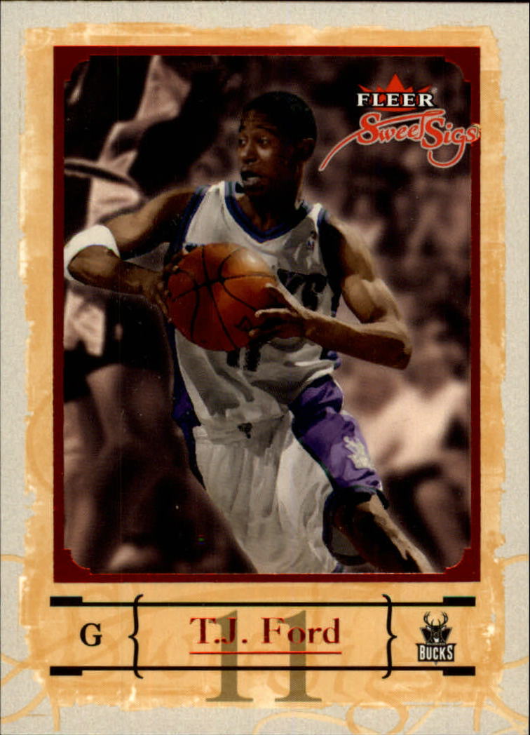 2004/2005 Sweet Sigs (Fleer) Basketball Part 1 Main Set Cards - Picture 6 of 153