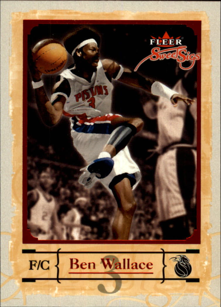 2004/2005 Sweet Sigs (Fleer) Basketball Part 1 Main Set Cards - Picture 52 of 153