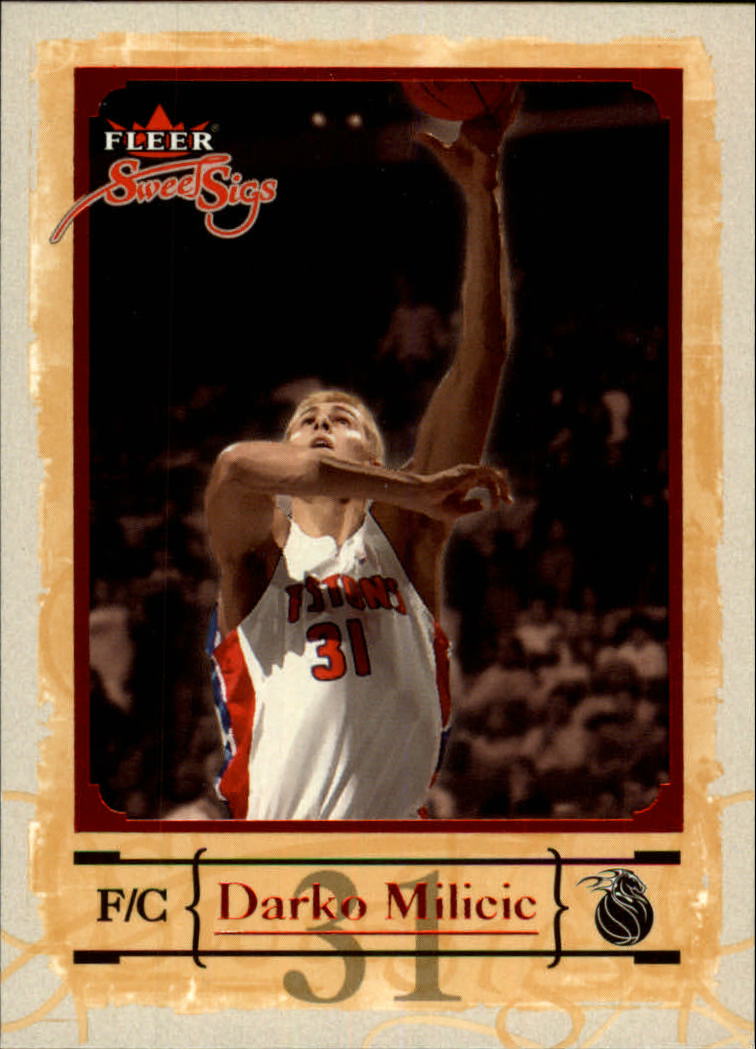2004/2005 Sweet Sigs (Fleer) Basketball Part 1 Main Set Cards - Picture 124 of 153