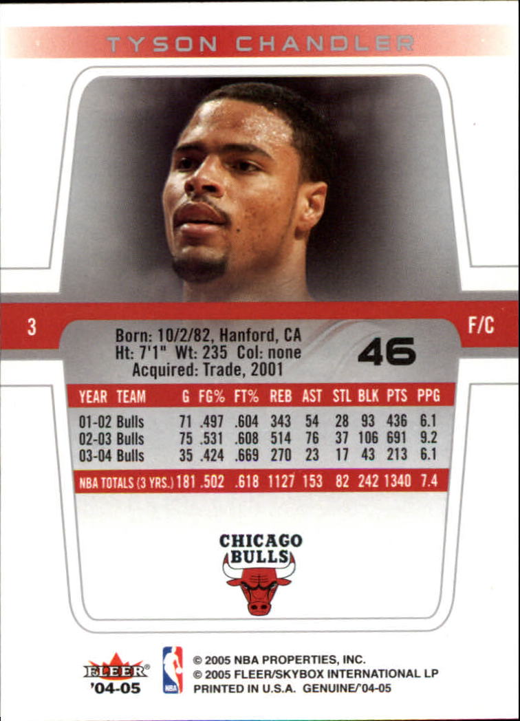2004/2005 Genuine (Fleer) Basketball Part 1 Main Set Cards #1 to #125 - Picture 71 of 186