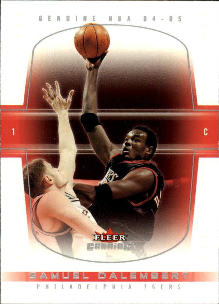 2004/2005 Genuine (Fleer) Basketball Part 1 Main Set Cards #1 to #125 - Picture 74 of 186