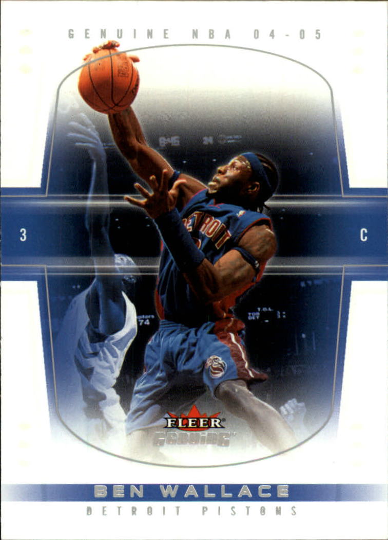 2004/2005 Genuine (Fleer) Basketball Part 1 Main Set Cards #1 to #125 - Picture 78 of 186