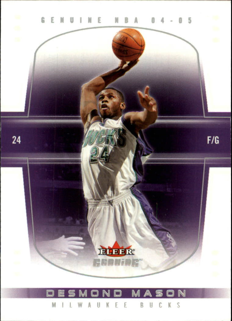 2004/2005 Genuine (Fleer) Basketball Part 1 Main Set Cards #1 to #125 - Picture 86 of 186