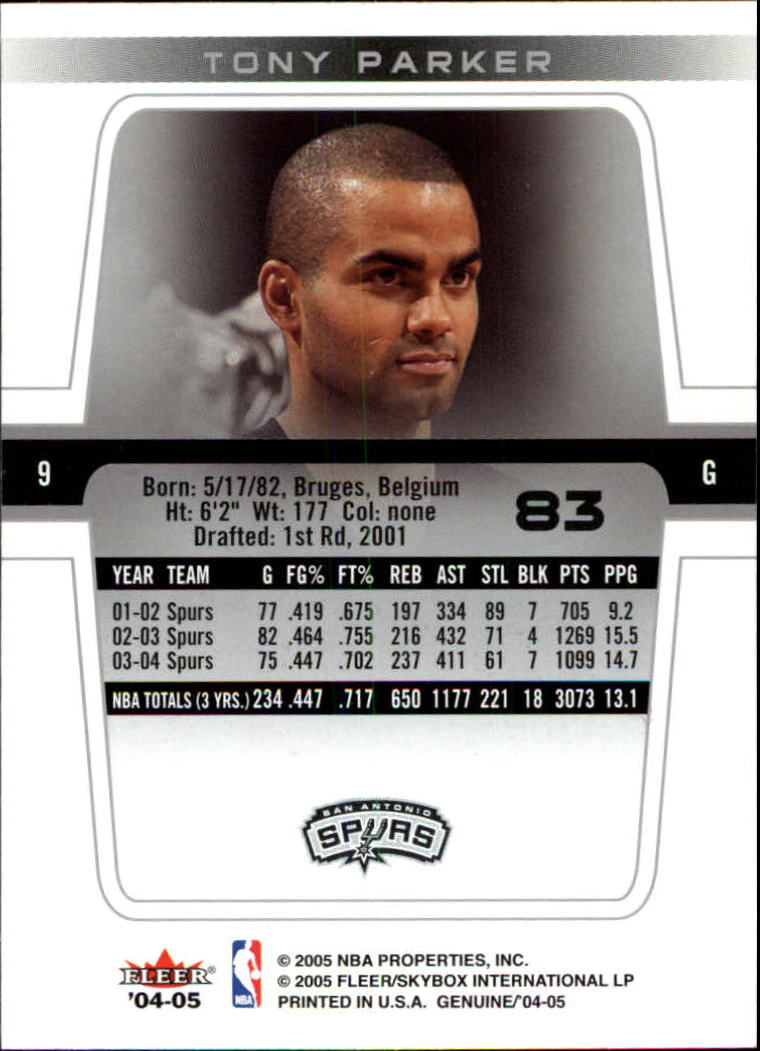 2004/2005 Genuine (Fleer) Basketball Part 1 Main Set Cards #1 to #125 - Picture 145 of 186