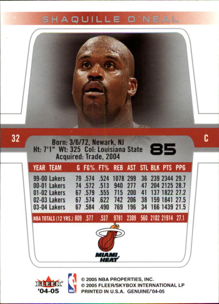2004/2005 Genuine (Fleer) Basketball Part 1 Main Set Cards #1 to #125 - Picture 149 of 186