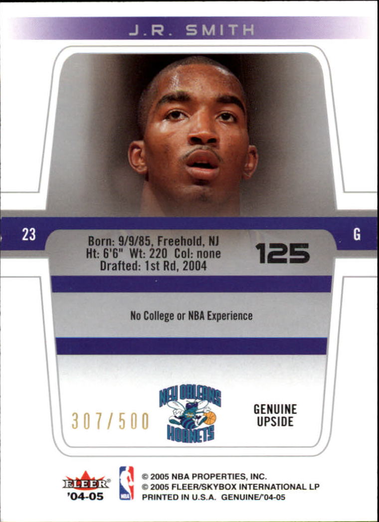 2004/2005 Genuine (Fleer) Basketball Part 1 Main Set Cards #1 to #125 - Picture 186 of 186