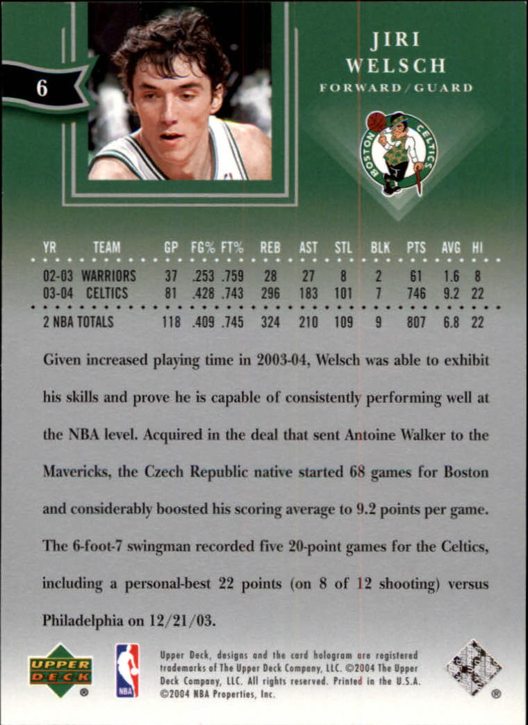 2004/2005 All-Star Lineup (Upper Deck) Basketball - Picture 11 of 159