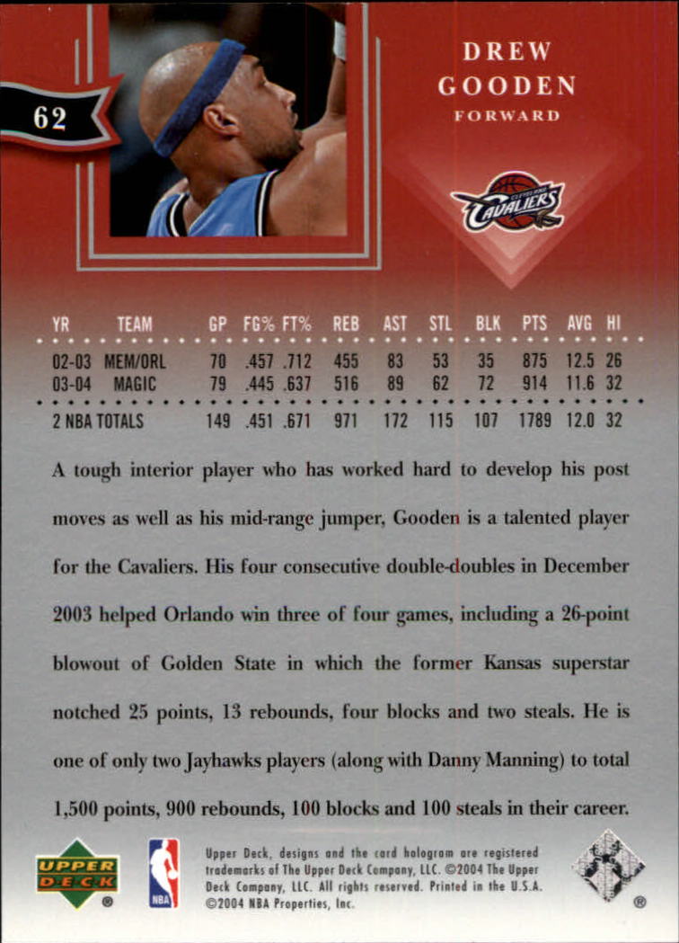 2004/2005 All-Star Lineup (Upper Deck) Basketball - Picture 99 of 159