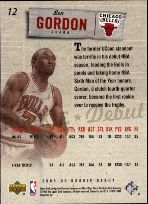 2005/2006 Rookie Debut (Upper Deck) Basketball - Picture 25 of 315