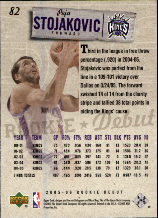 2005/2006 Rookie Debut (Upper Deck) Basketball - Picture 163 of 315