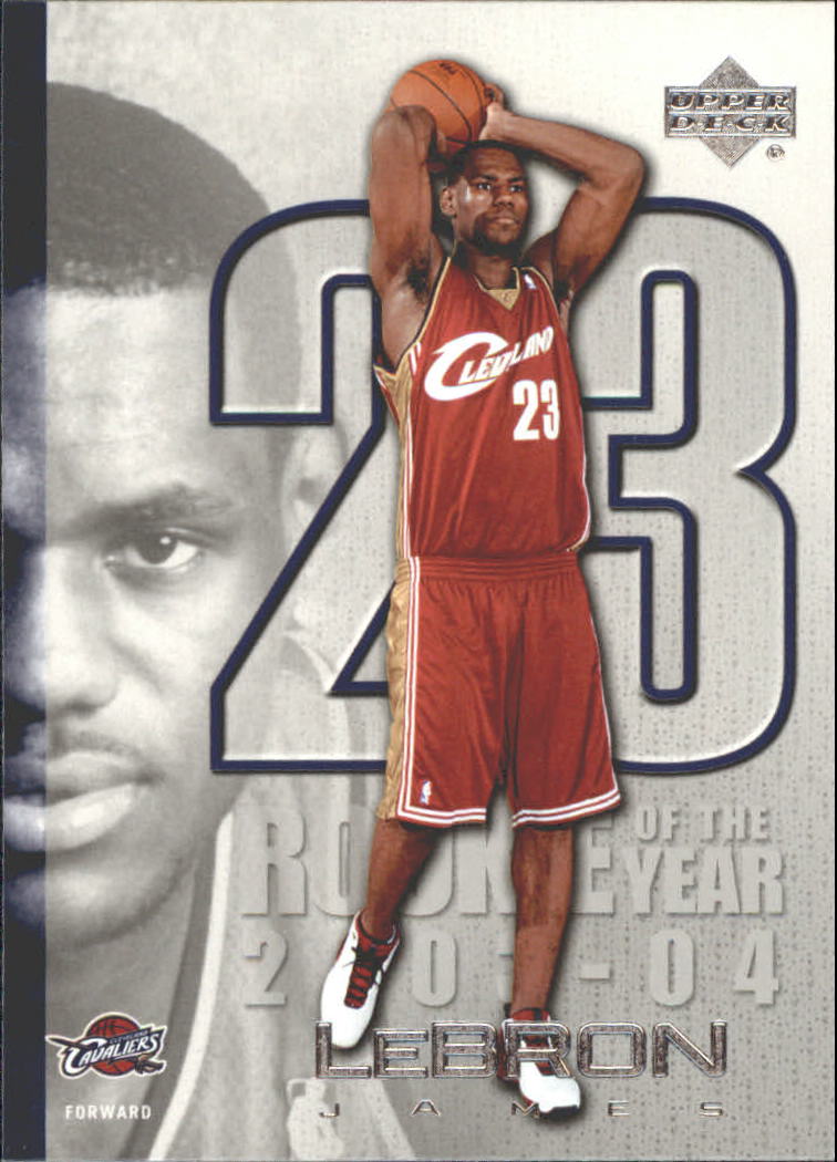 Set carte Upper Deck Basket Michael Jordan/LeBron James 2005/2006 - Foto 12 di 125