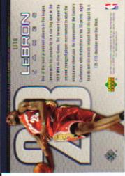 Set carte Upper Deck Basket Michael Jordan/LeBron James 2005/2006 - Foto 23 di 125