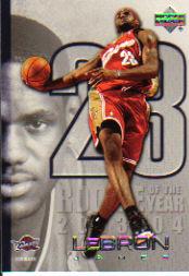 Set carte Upper Deck Basket Michael Jordan/LeBron James 2005/2006 - Foto 22 di 125