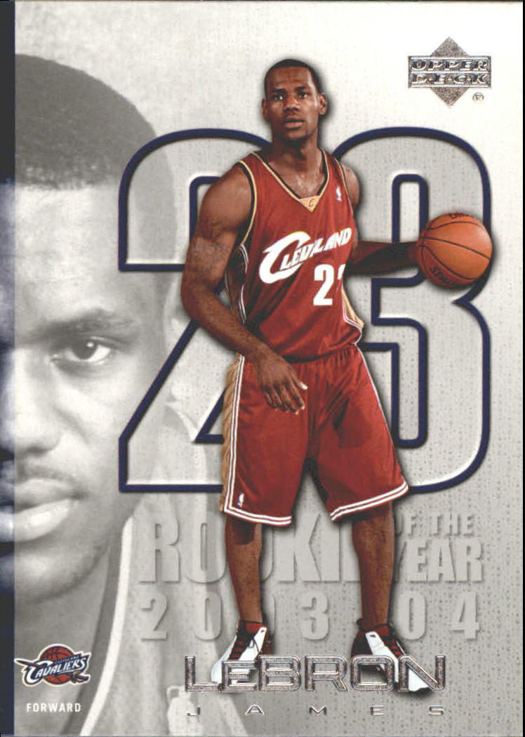 Set carte Upper Deck Basket Michael Jordan/LeBron James 2005/2006 - Foto 32 di 125
