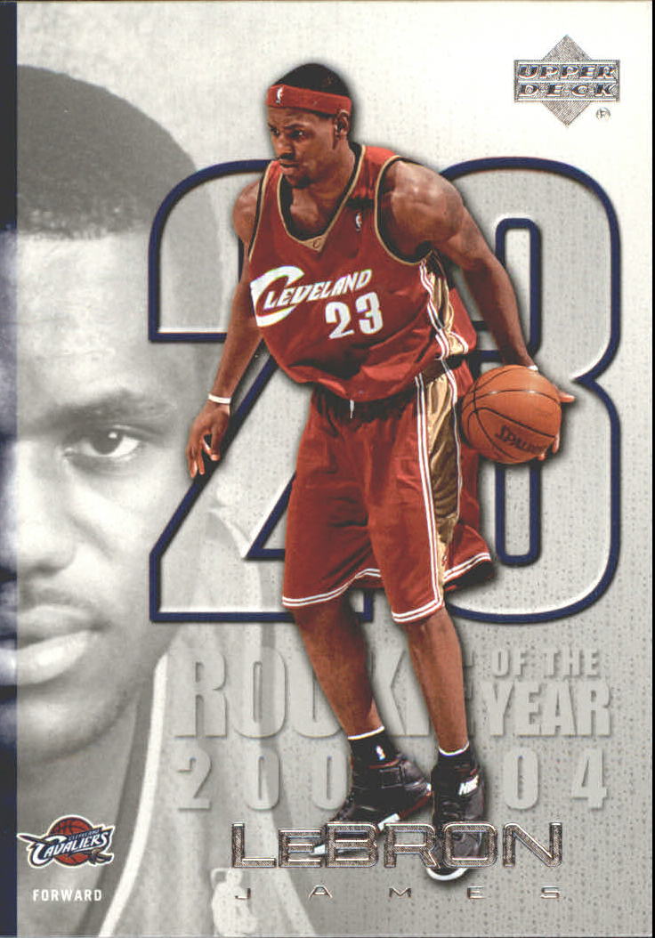 Set carte Upper Deck Basket Michael Jordan/LeBron James 2005/2006 - Foto 36 di 125