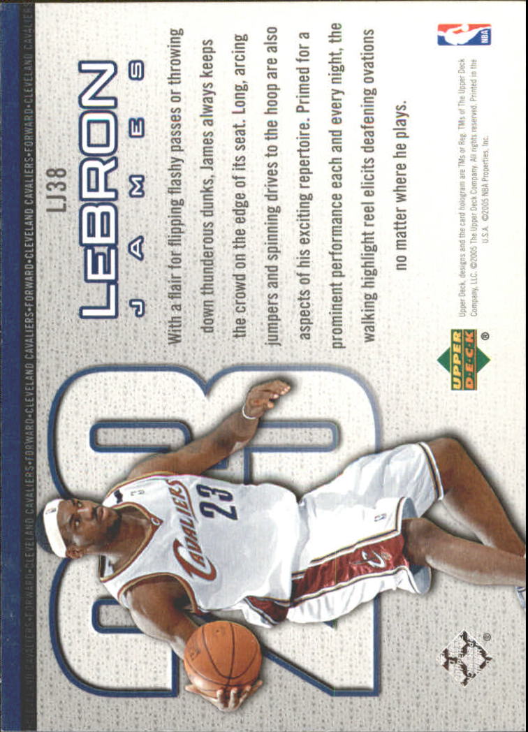 Set carte Upper Deck Basket Michael Jordan/LeBron James 2005/2006 - Foto 63 di 125