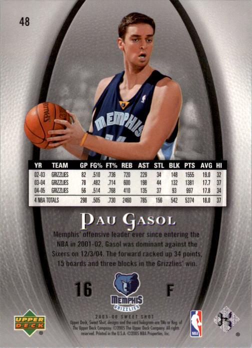 2005/2006 Sweet Shot (Upper Deck) Basketball - Picture 197 of 291