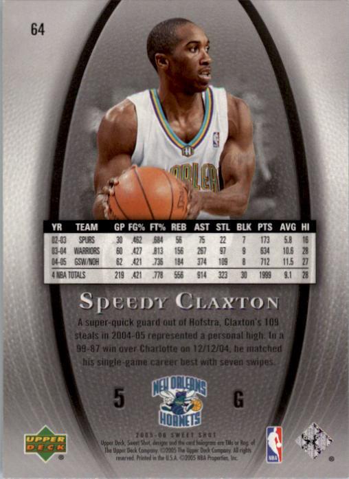 2005/2006 Sweet Shot (Upper Deck) Basketball - Picture 165 of 291