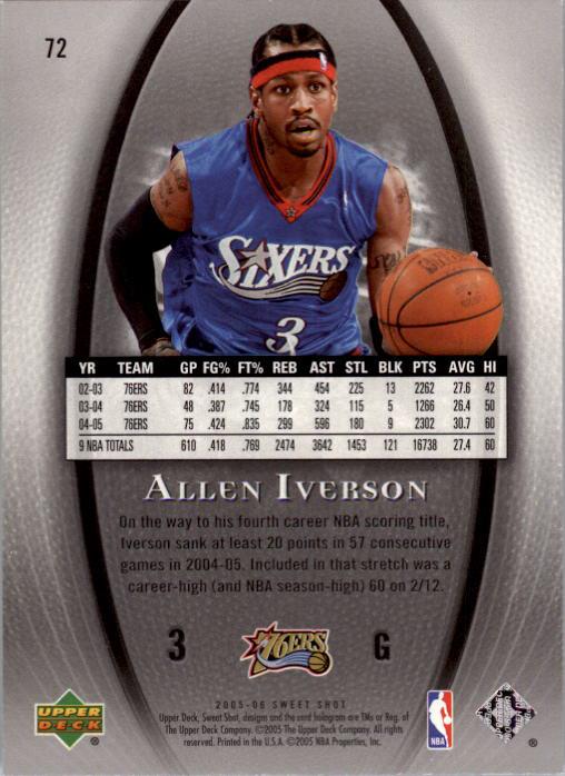 2005/2006 Sweet Shot (Upper Deck) Basketball - Picture 149 of 291