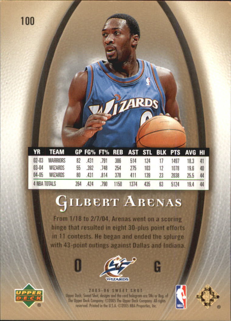 2005/2006 Sweet Shot (Upper Deck) Basketball - Picture 17 of 291
