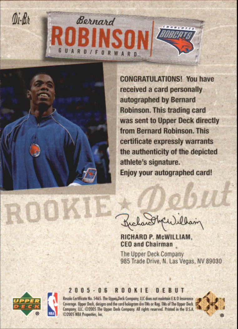 2005-06 tinta debut baloncesto debut de novato 2005-06 automática que eliges - Imagen 5 de 37