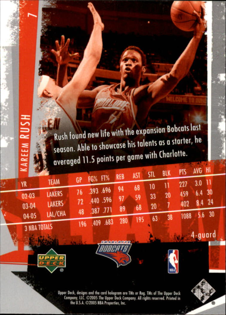 2005/2006 Slam (Upper Deck) Basketball - Picture 15 of 221