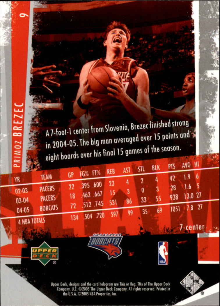 2005/2006 Slam (Upper Deck) Basketball - Picture 19 of 221