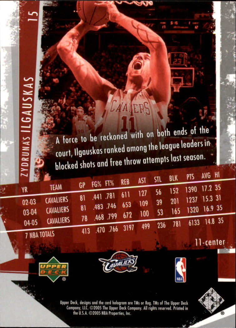 2005/2006 Slam (Upper Deck) Basketball - Picture 29 of 221