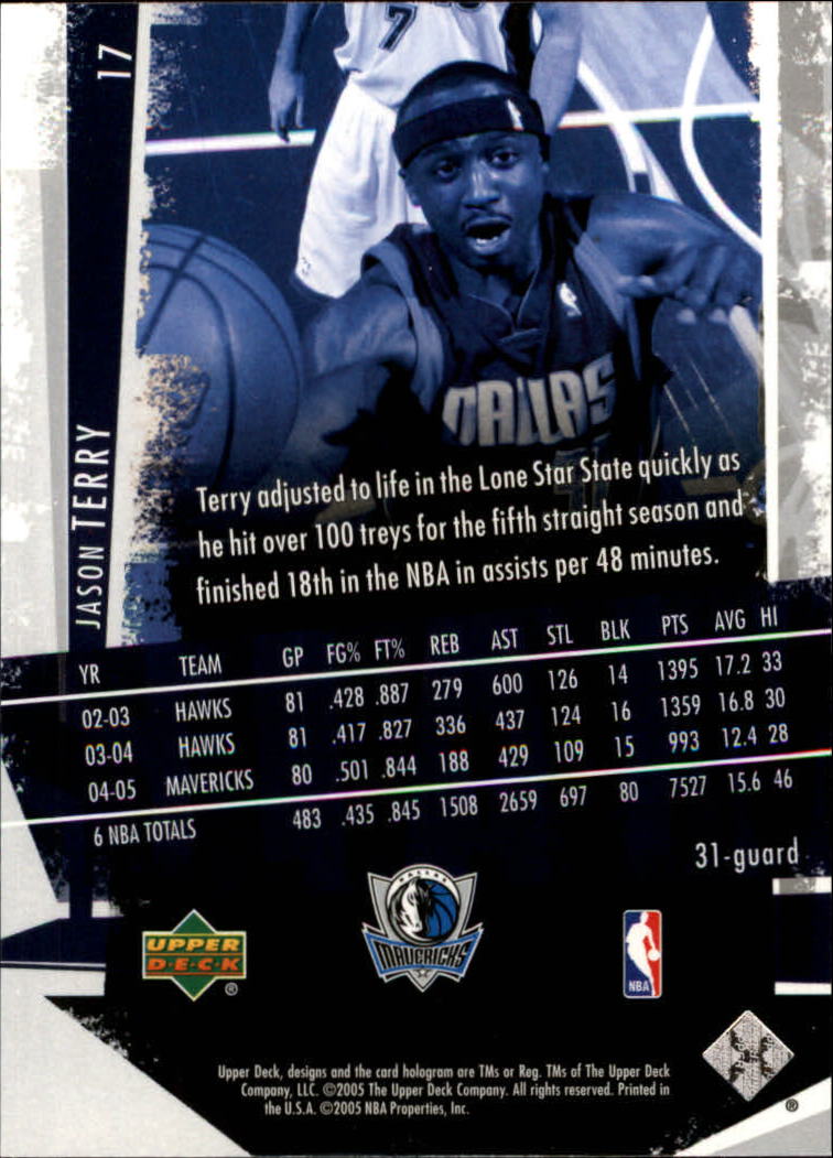 2005/2006 Slam (Upper Deck) Basketball - Picture 33 of 221
