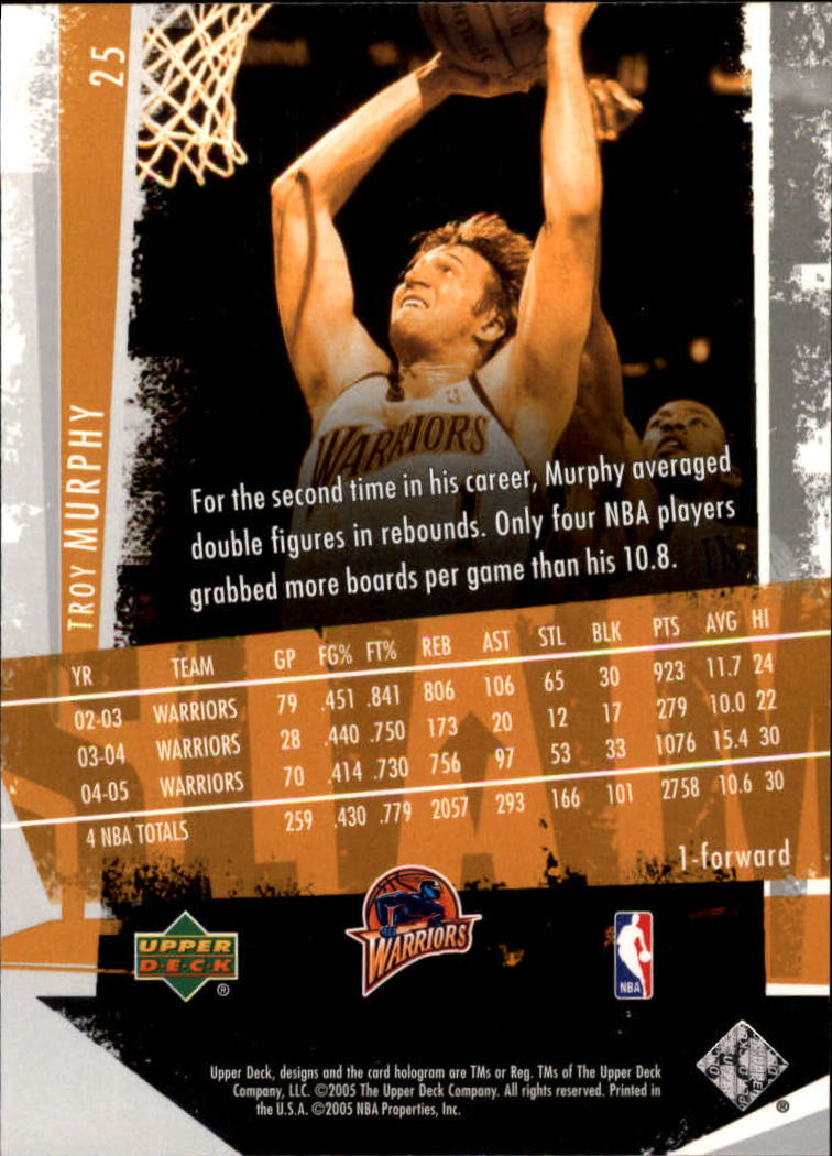 2005/2006 Slam (Upper Deck) Basketball - Picture 47 of 221