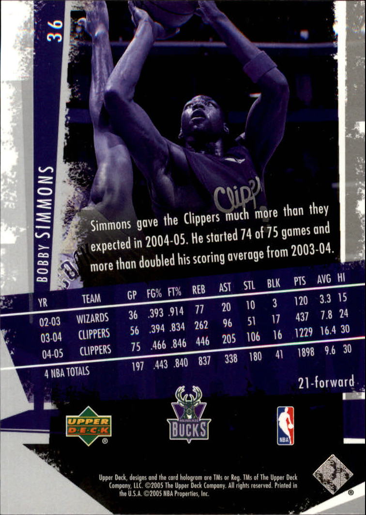 2005/2006 Slam (Upper Deck) Basketball - Picture 69 of 221