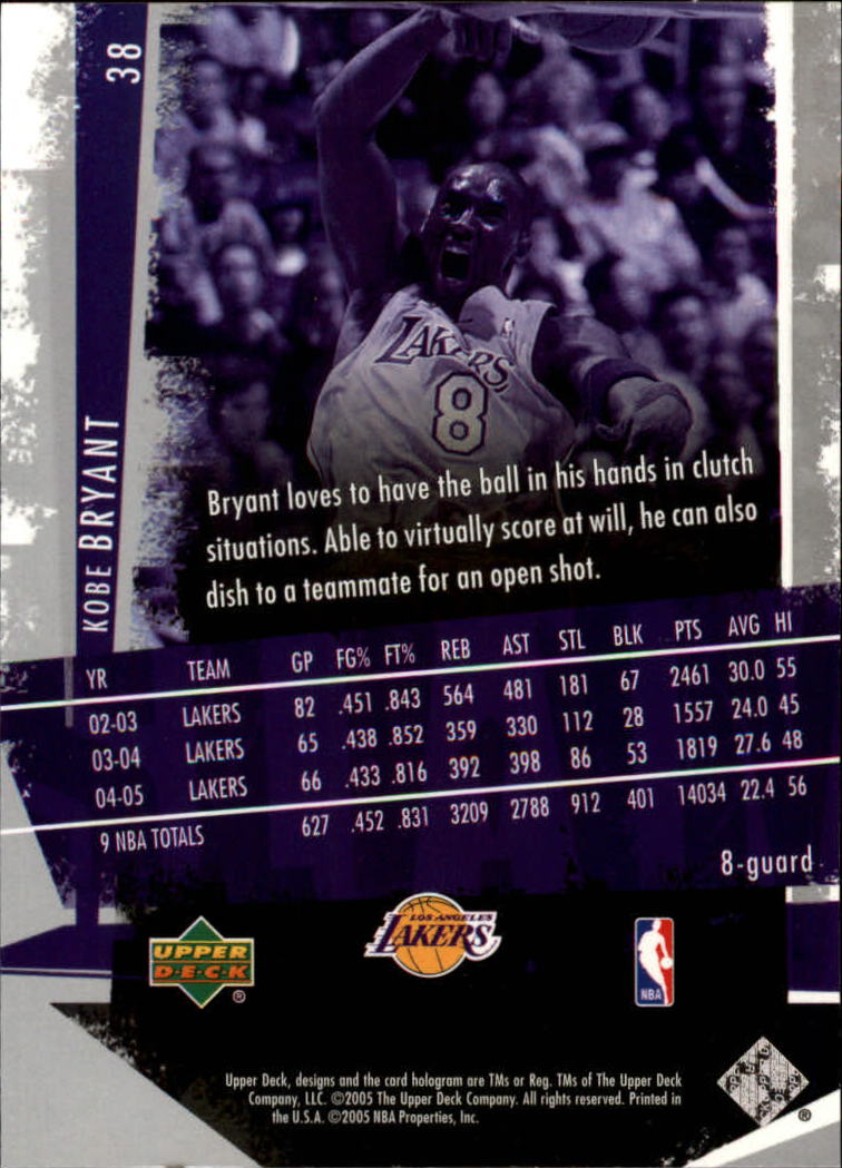 2005/2006 Slam (Upper Deck) Basketball - Picture 73 of 221