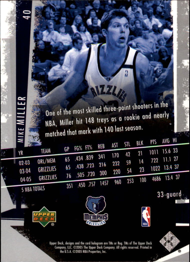2005/2006 Slam (Upper Deck) Basketball - Picture 77 of 221