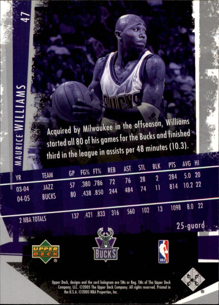 2005/2006 Slam (Upper Deck) Basketball - Picture 91 of 221
