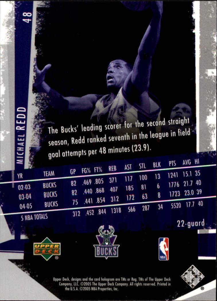 2005/2006 Slam (Upper Deck) Basketball - Picture 93 of 221