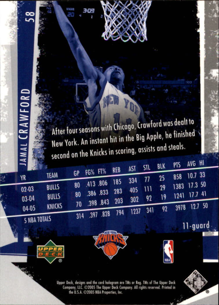 2005/2006 Slam (Upper Deck) Basketball - Picture 113 of 221