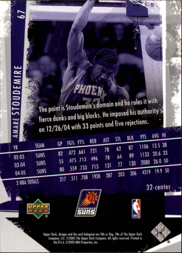 2005/2006 Slam (Upper Deck) Basketball - Picture 129 of 221