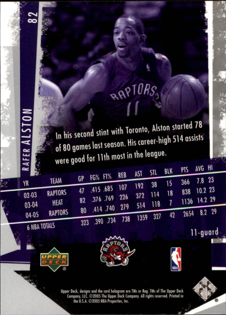 2005/2006 Slam (Upper Deck) Basketball - Picture 153 of 221