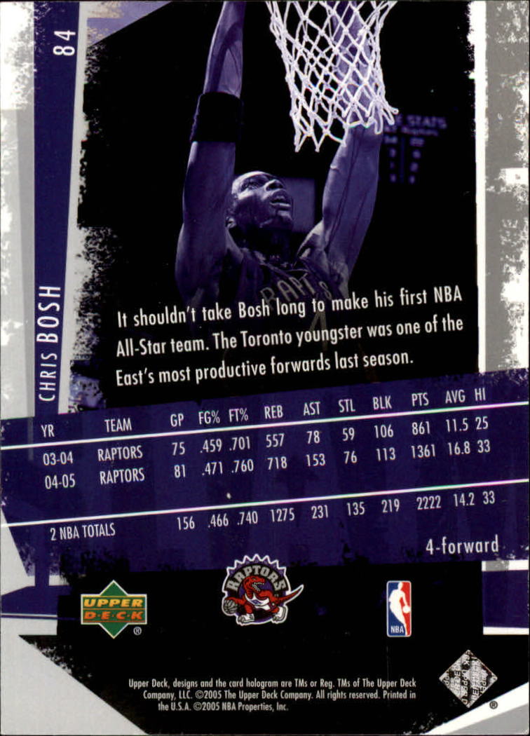 2005/2006 Slam (Upper Deck) Basketball - Picture 157 of 221