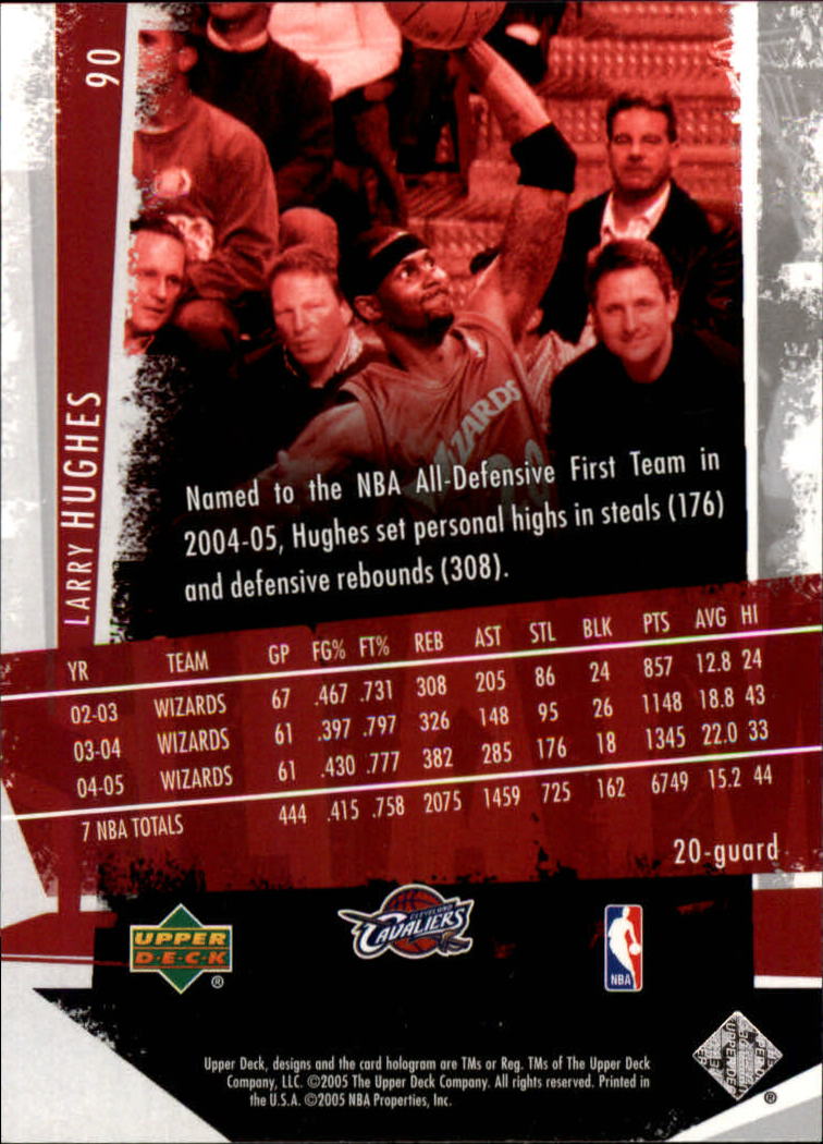 2005/2006 Slam (Upper Deck) Basketball - Picture 169 of 221