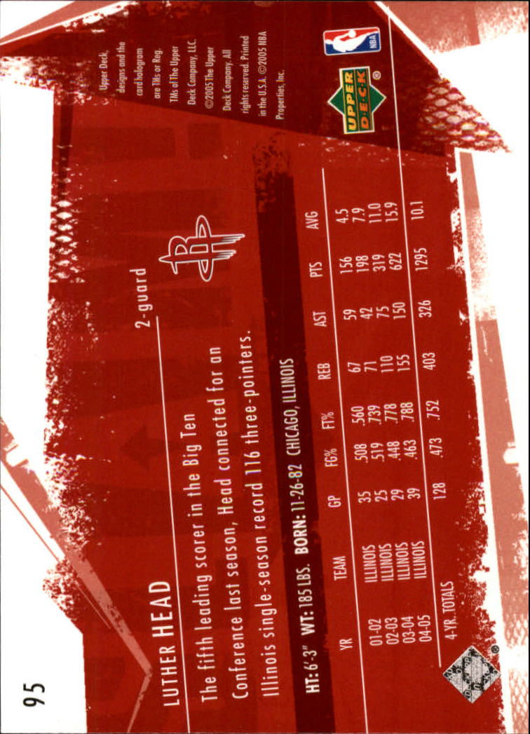 2005/2006 Slam (Upper Deck) Basketball - Picture 177 of 221