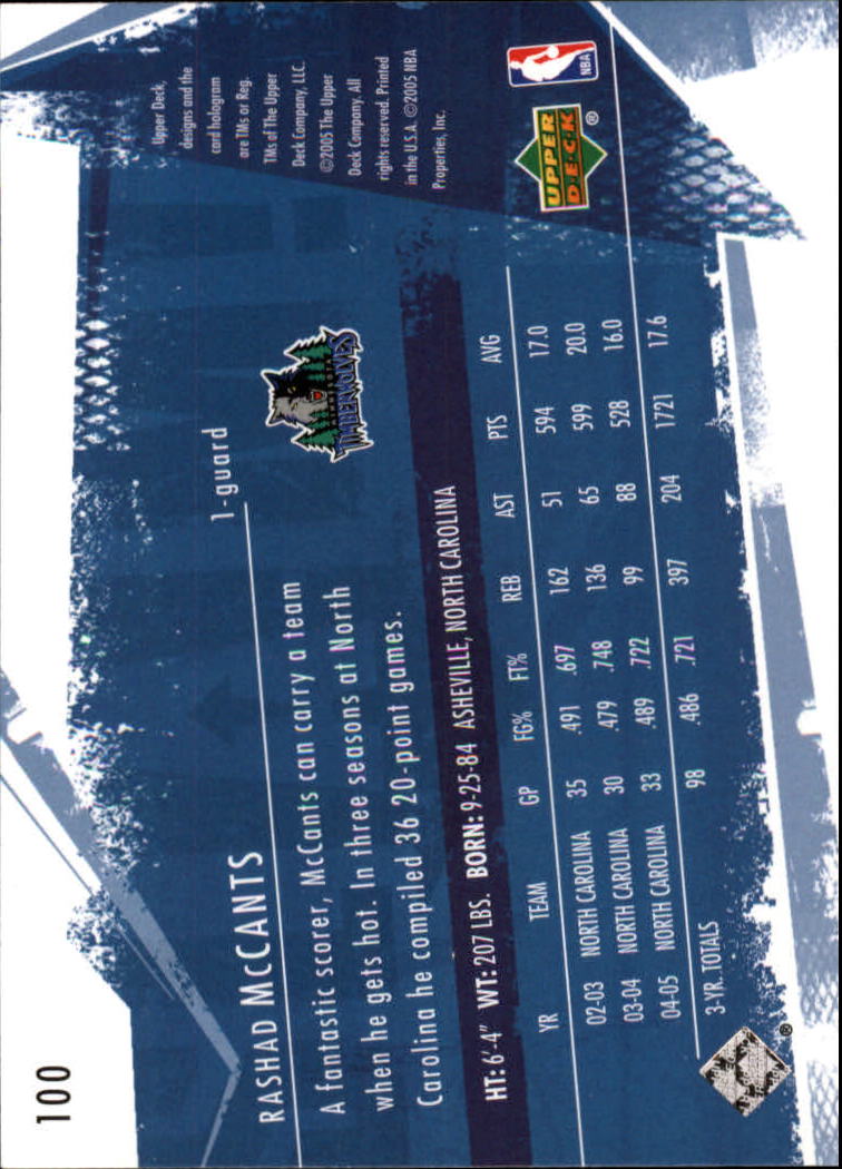 2005/2006 Slam (Upper Deck) Basketball - Picture 187 of 221