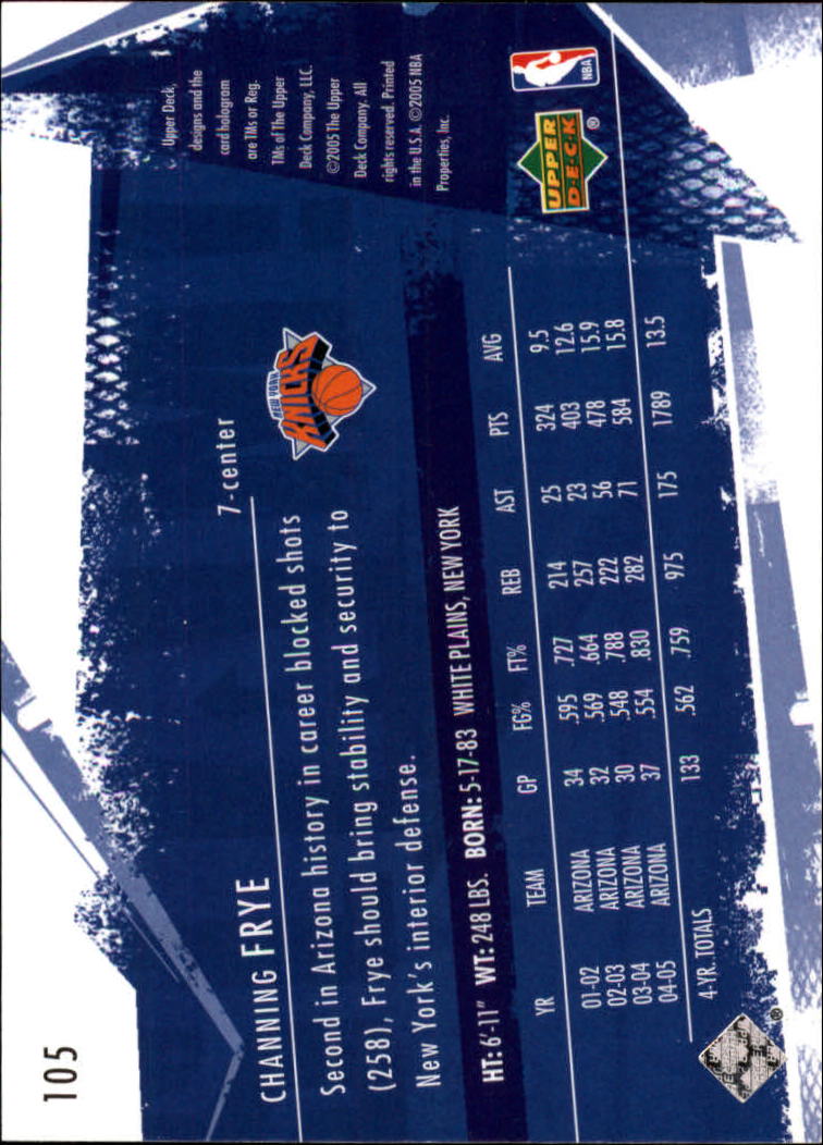 2005/2006 Slam (Upper Deck) Basketball - Picture 195 of 221